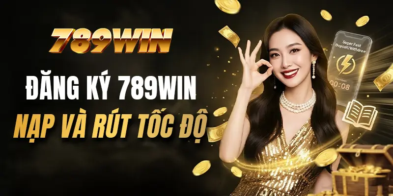 Đăng ký 789WIN, nạp và rút tốc độ nhờ hướng dẫn chi tiết